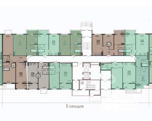 1-к квартира, вторичка, 40м2, 1/17 этаж