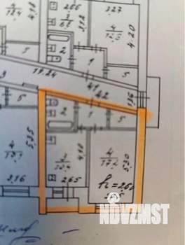 1-к квартира, вторичка, 36м2, 4/5 этаж