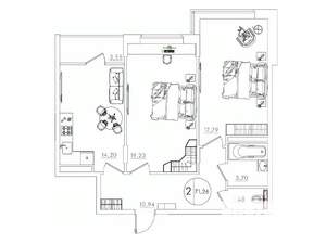 Фото квартиры на продажу (3)