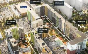 2-к квартира, вторичка, 64м2, 18/18 этаж