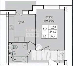 3-к квартира, вторичка, 60м2, 6/10 этаж