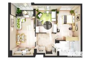 3-к квартира, вторичка, 68м2, 17/21 этаж