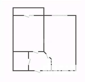 1-к квартира, вторичка, 40м2, 3/6 этаж