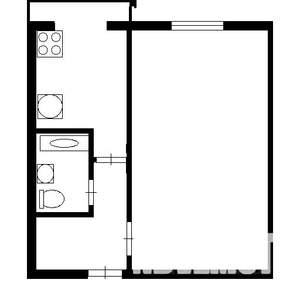 1-к квартира, вторичка, 29м2, 5/5 этаж