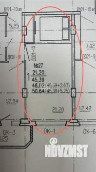 1-к квартира, сданный дом, 51м2, 3/10 этаж