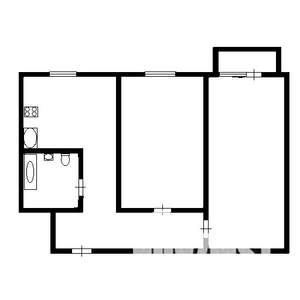 2-к квартира, вторичка, 46м2, 3/9 этаж