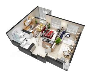 2-к квартира, вторичка, 63м2, 17/21 этаж