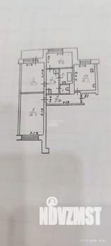 3-к квартира, вторичка, 59м2, 9/9 этаж