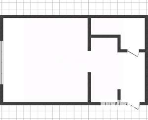 1-к квартира, вторичка, 19м2, 3/5 этаж