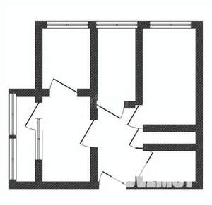 3-к квартира, вторичка, 55м2, 5/5 этаж