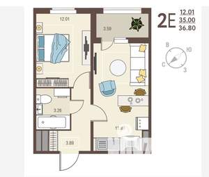 Фото квартиры на продажу (2)