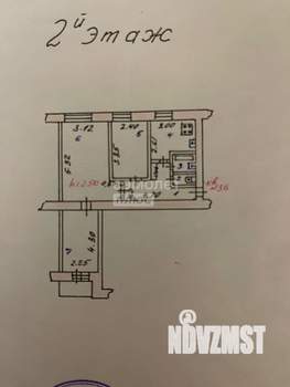 3-к квартира, вторичка, 55м2, 2/9 этаж