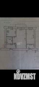 2-к квартира, вторичка, 41м2, 3/4 этаж