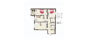 3-к квартира, вторичка, 88м2, 5/18 этаж