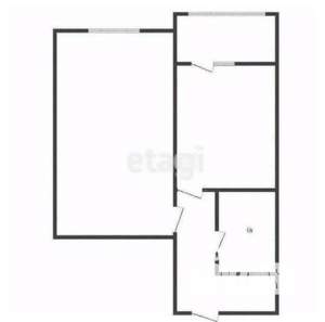 1-к квартира, вторичка, 42м2, 10/18 этаж