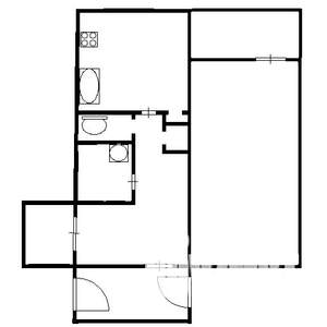 2-к квартира, вторичка, 45м2, 4/9 этаж