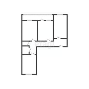 3-к квартира, вторичка, 85м2, 8/18 этаж