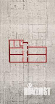 3-к квартира, вторичка, 70м2, 1/4 этаж