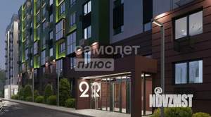 1-к квартира, вторичка, 55м2, 2/8 этаж