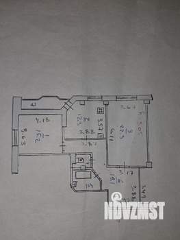 2-к квартира, вторичка, 75м2, 9/10 этаж
