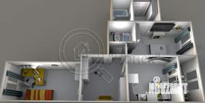 2-к квартира, вторичка, 70м2, 5/18 этаж