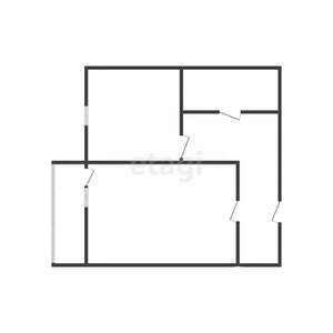 1-к квартира, вторичка, 30м2, 9/9 этаж