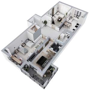 4-к квартира, вторичка, 105м2, 5/21 этаж