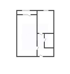 1-к квартира, вторичка, 41м2, 6/17 этаж