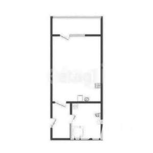 Студия квартира, вторичка, 27м2, 8/18 этаж