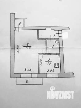 1-к квартира, вторичка, 33м2, 2/5 этаж