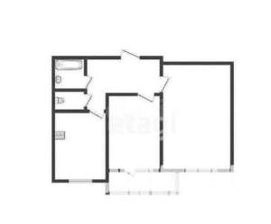 2-к квартира, вторичка, 64м2, 8/17 этаж