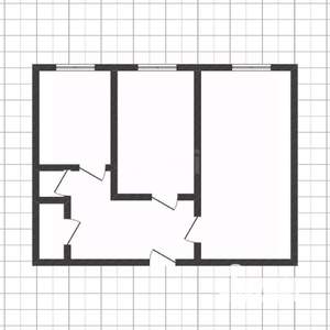 2-к квартира, вторичка, 51м2, 3/3 этаж