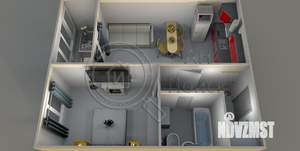 1-к квартира, вторичка, 41м2, 12/18 этаж