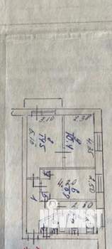 3-к квартира, вторичка, 51м2, 5/5 этаж