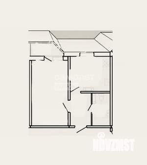 1-к квартира, вторичка, 37м2, 10/17 этаж