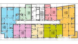 1-к квартира, вторичка, 42м2, 21/21 этаж