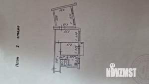 3-к квартира, вторичка, 68м2, 2/5 этаж