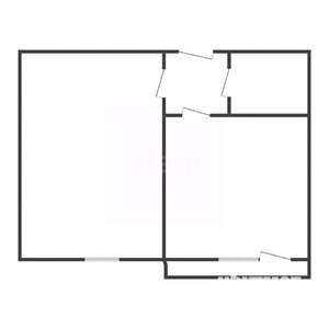 1-к квартира, вторичка, 47м2, 6/13 этаж