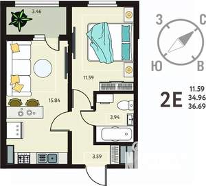Фото квартиры на продажу (1)