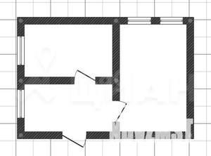 2-к квартира, вторичка, 41м2, 5/5 этаж