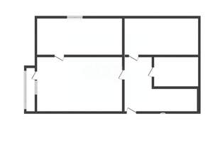 2-к квартира, вторичка, 44м2, 2/2 этаж