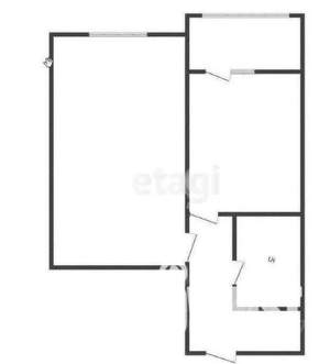 2-к квартира, вторичка, 32м2, 7/18 этаж