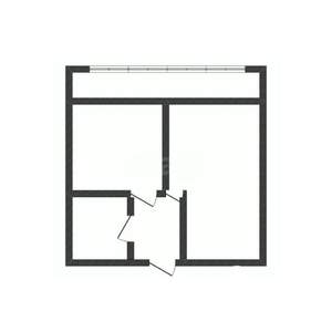 1-к квартира, вторичка, 32м2, 2/12 этаж