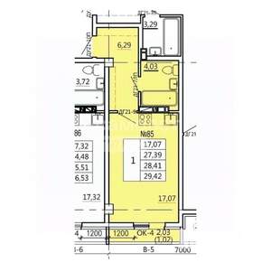 Студия квартира, вторичка, 29м2, 8/10 этаж