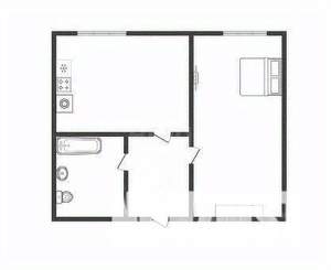 1-к квартира, вторичка, 33м2, 11/14 этаж