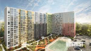 2-к квартира, вторичка, 65м2, 6/18 этаж