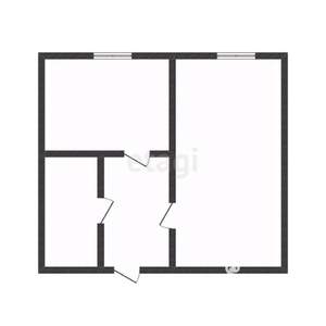 1-к квартира, вторичка, 38м2, 8/17 этаж