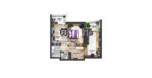 2-к квартира, вторичка, 61м2, 10/21 этаж