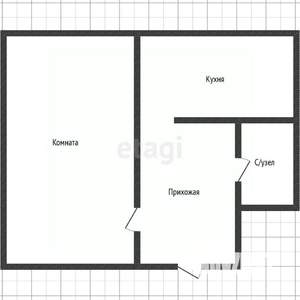 1-к квартира, вторичка, 41м2, 5/9 этаж