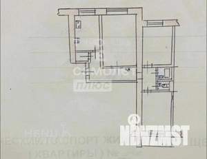 3-к квартира, вторичка, 65м2, 9/9 этаж